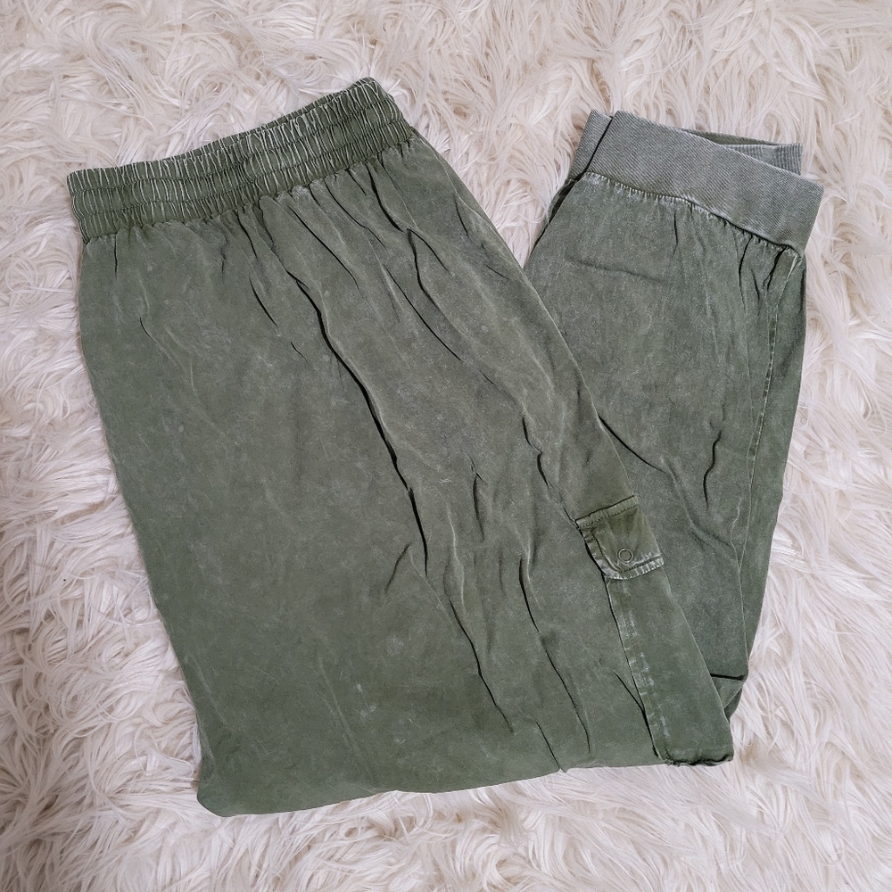 Torrid Olive Green Joggers